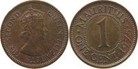 MAURITIUS CENT Elizabeth II. (1952-2022) -