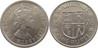 MAURITIUS RUPEE Elizabeth II. (1952-2022) -