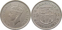 MAURITIUS RUPEE George VI. (1936-1952) -