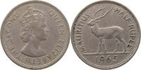 MAURITIUS 1/2 RUPEE Elizabeth II. (1952-2022) -