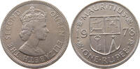 MAURITIUS RUPEE Elizabeth II. (1952-2022) -