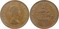 SOUTH AFRICA PENNY Elizabeth II. (1952-2022) -