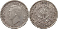 SOUTH AFRICA 6 PENCE George VI. (1936-1952) -