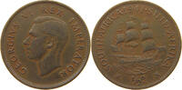 SOUTH AFRICA 1/2 PENNY George VI. (1936-1952) -