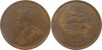 SOUTH AFRICA PENNY George V. (1910-1936) -