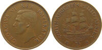 SOUTH AFRICA PENNY George VI. (1936-1952) -