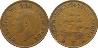 SOUTH AFRICA PENNY George VI. (1936-1952) -