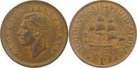 SOUTH AFRICA PENNY George VI. (1936-1952) -