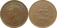 SOUTH AFRICA PENNY George VI. (1936-1952) -