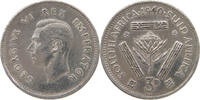 SOUTH AFRICA 3 PENCE George VI. (1936-1952) -