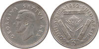 SOUTH AFRICA 3 PENCE George VI. (1936-1952) -