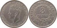 BRITISH WEST AFRICA 3 PENCE George VI. (1936-1952) -