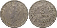 BRITISH WEST AFRICA 3 PENCE George VI. (1936-1952) -