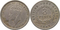 BRITISH WEST AFRICA 3 PENCE George VI. (1936-1952) -