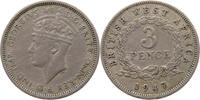 BRITISH WEST AFRICA 3 PENCE George VI. (1936-1952) -