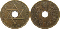 BRITISH WEST AFRICA PENNY George VI. (1936-1952) -