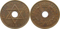BRITISH WEST AFRICA PENNY George VI. (1936-1952) -