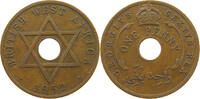 BRITISH WEST AFRICA PENNY George VI. (1936-1952) -