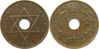 BRITISH WEST AFRICA PENNY George VI. (1936-1952) -