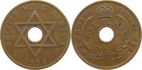 BRITISH WEST AFRICA PENNY George VI. (1936-1952) -