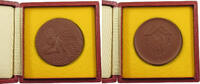 PORZELLAN MEDAILLE STAATLICHE VERSICHERUNG DE RDDR -