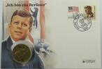 UNITED STATES OF AMERICA STATIONERY 1/2 DOLLAR KENNEDY -