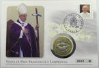 VATICAN STATIONERY MEDAL LAMPEDUSA -