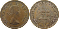 SOUTH AFRICA PENNY Elizabeth II. (1952-2022) -