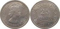 BELIZE 25 CENTS Elizabeth II. (1952-2022) -