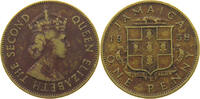 JAMAICA PENNY Elizabeth II. (1952-2022) -