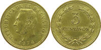 EL SALVADOR 3 CENTAVOS -