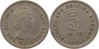 MALAYA AND BRITISH BORNEO 5 CENTS Elizabeth II. (1952-2022) -
