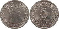 MALAYA AND BRITISH BORNEO 5 CENTS Elizabeth II. (1952-2022) -