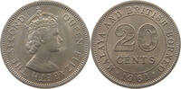 MALAYA AND BRITISH BORNEO 20 CENTS Elizabeth II. (1952-2022) -