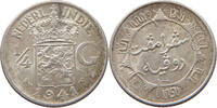 NETHERLANDS EAST INDIES 1/4 GULDEN -
