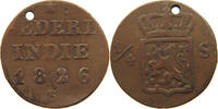 NETHERLANDS EAST INDIES 1/4 STUIVER -