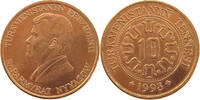 TURKMENISTAN 10 TENGE -