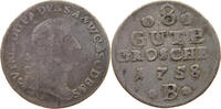 Anhalt-Bernburg 8 Groschen Victor Friedrich 1721-1765. -