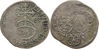Bamberg, Bistum 1/24 Taler Peter Philipp von Dernbach 1672-1683 -