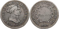 ITALY STATES LUCCA FRANCO Elisa Felice, 1805-1814 -