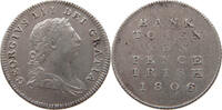 IRELAND 10 PENCE TOKEN GEORGE III. 1760-1820 -