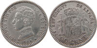SPAIN 50 CENTIMOS Alfonso XIII. (1886–1941) -