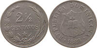 DOMINICAN REPUBLIC 2 1/2 CENTAVOS -