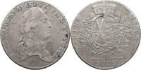 SACHSEN ALBERTINISCHE LINIE TALER Friedrich August III. 1763-1806 -