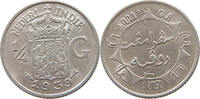 NETHERLANDS EAST INDIES 1/4 GULDEN Wilhelmina 1890-1948 -