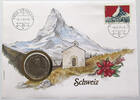 SCHWEIZ STATIONERY 5 FRANCS -