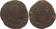 FRANCE DOUBLE TOURNOIS Henri III. (1574-1589) -