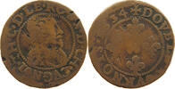 FRANCE CUGNON DOUBLE TOURNOIS Jean-Théodore de Löwenstein (1611-1644) -