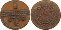 SACHSEN ALBERTINISCHE LINIE HELLER Friedrich August III. 1763-1806. -