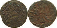 POLAND SCHILLING SOLIDUS SZELAG Johann Casimir 1648-1668 HEAD DOUBLE STRUCK -
